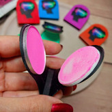 گچ مو رنگی سکه ای