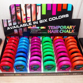 گچ مو رنگی سکه ای