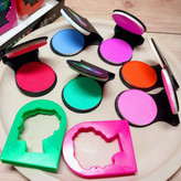 گچ مو رنگی سکه ای