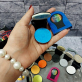 گچ مو رنگی سکه ای