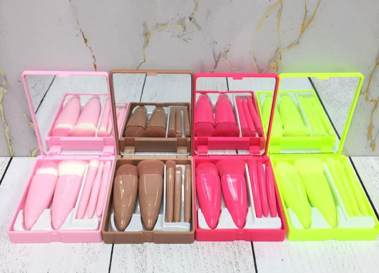 ست براش 5 عددی آینه دار