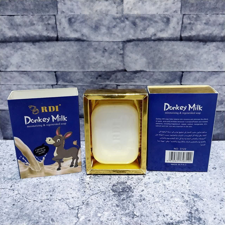 صابون شیرالاغ آبی