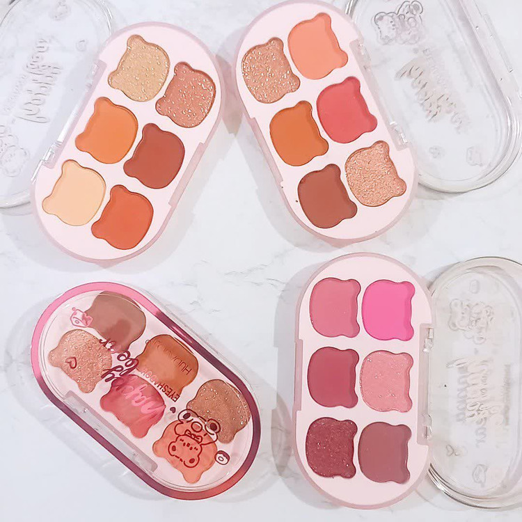 پالت سایه 6 رنگه هدی موجی