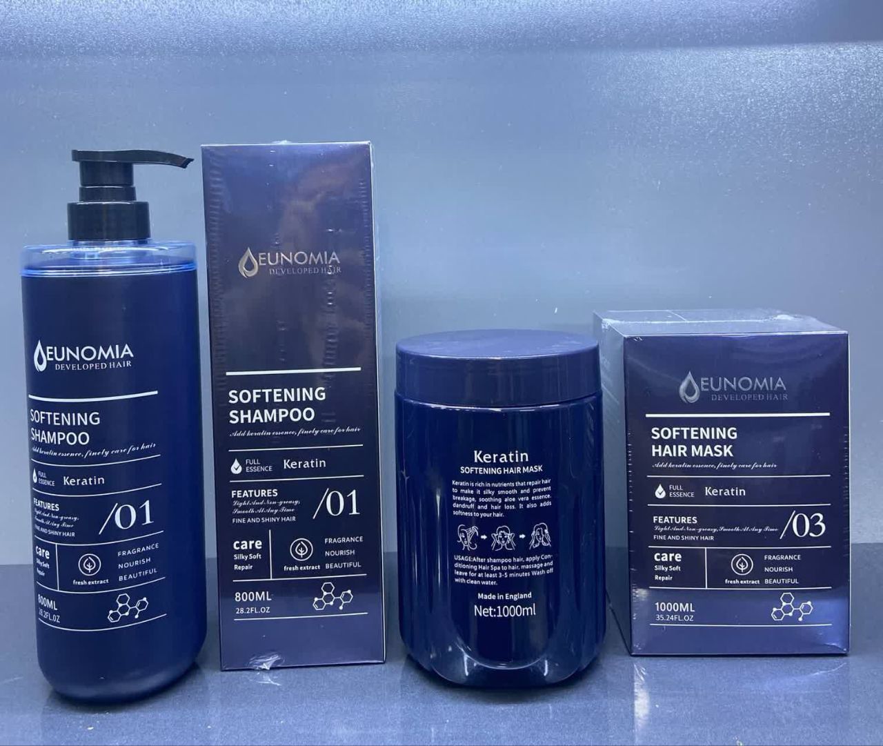 شامپو و ماسک موکراتین انومیا